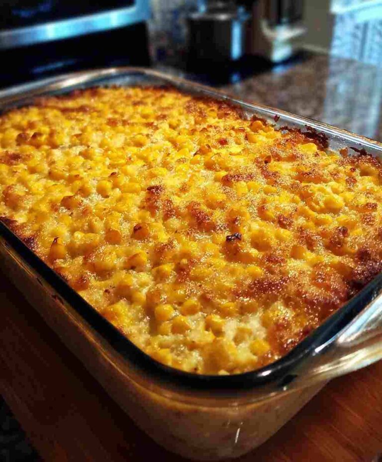 Honey Glazed Corn Casserole