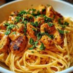 Juicy Cowboy Butter Chicken Linguine
