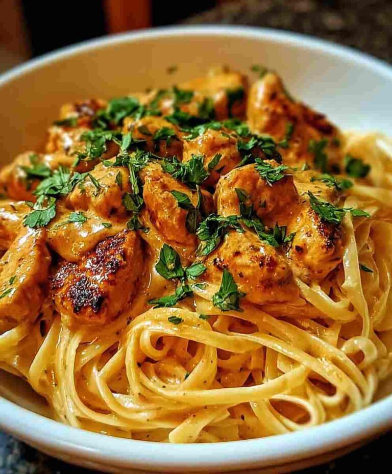 Juicy Cowboy Butter Chicken Linguine
