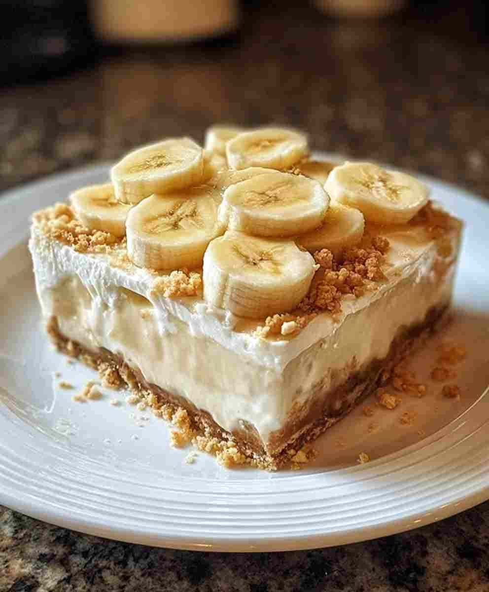 No Bake Banana Pudding Cheesecake