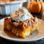 Pumpkin Dump Cake Recipe