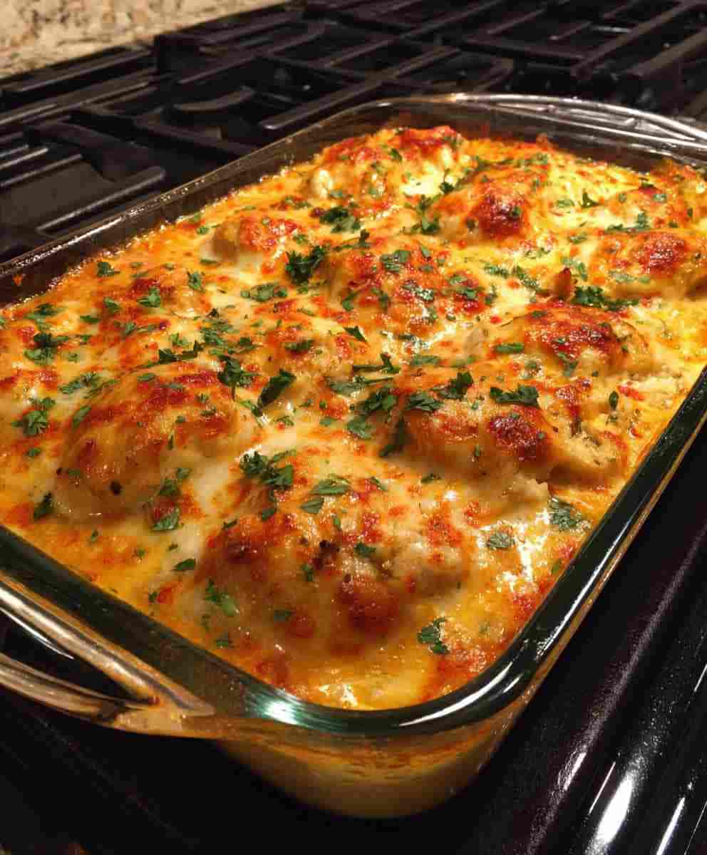 Queso Chicken Bake