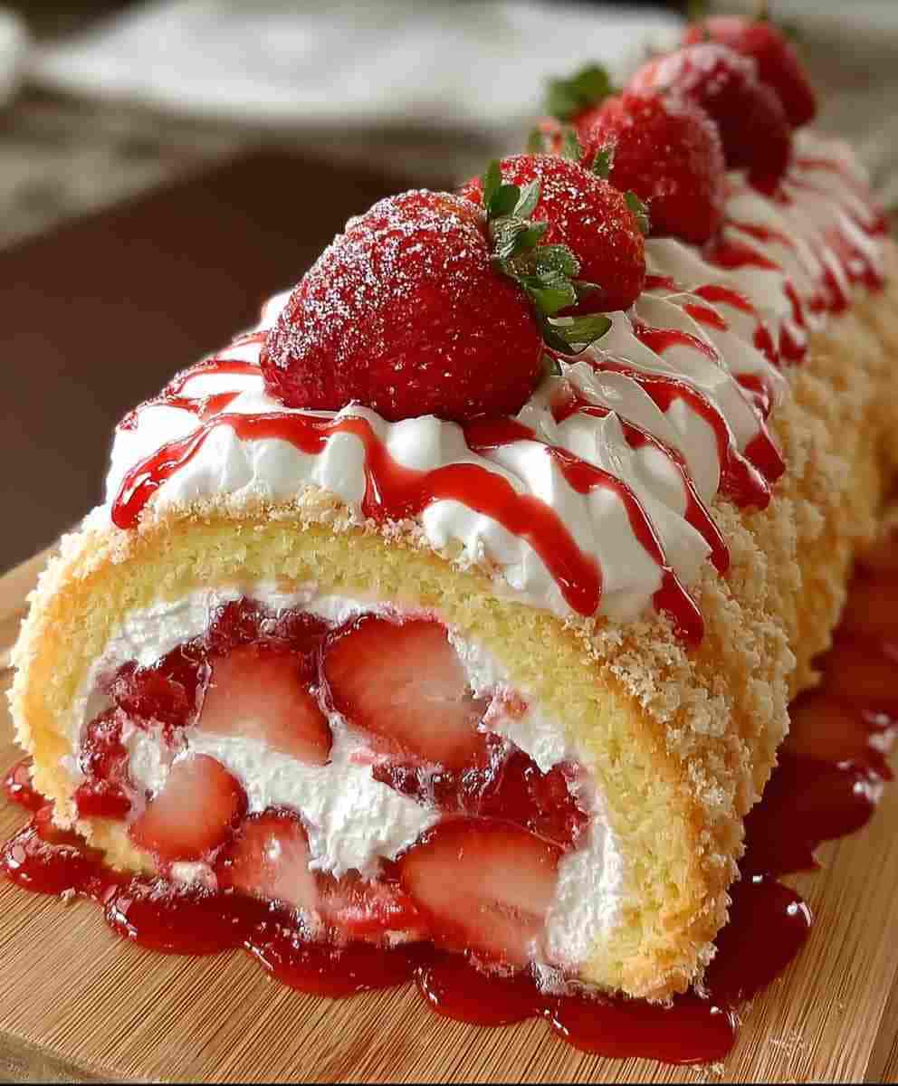 Strawberry Shortcake Cheesecake