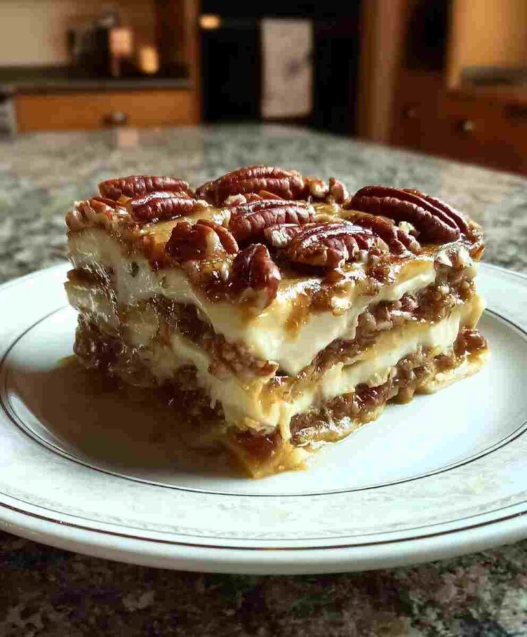 Pecan Pie Lasagna