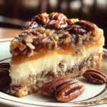 Christmas Gooey Butter Pecan Cake