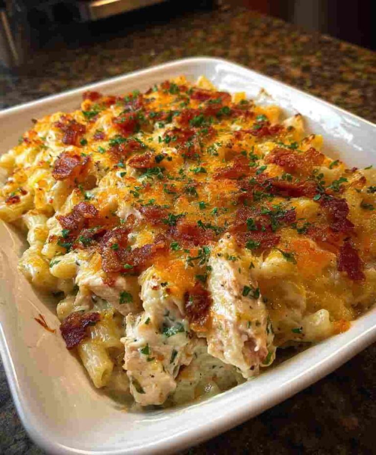 Easy Crack Chicken Casserole