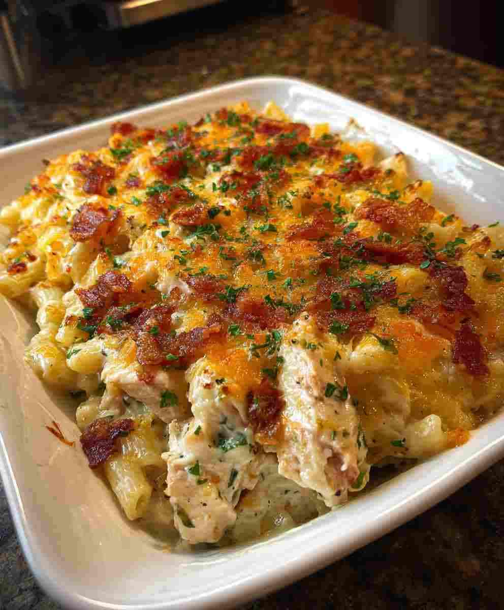 Easy Crack Chicken Casserole