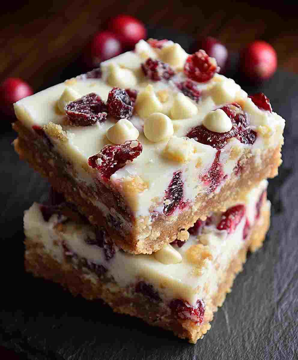 Cranberry Bliss Bars