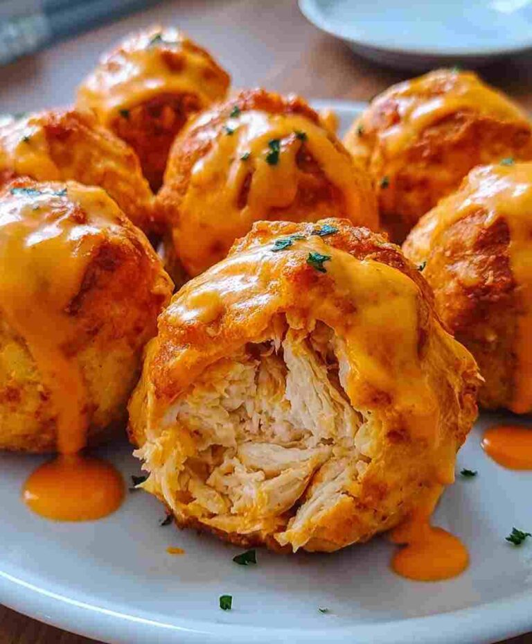 Easy Buffalo Chicken Bombs