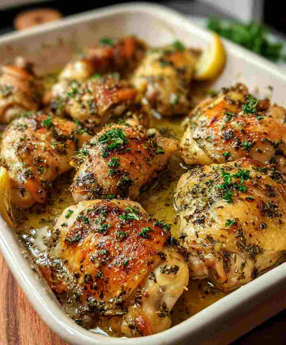 Garlic Butter Baked Chicken