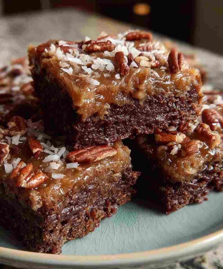German Chocolate Pecan Brownies