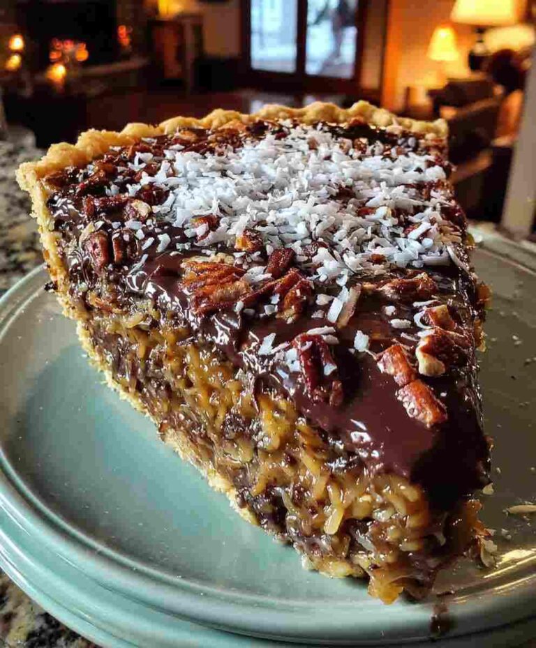 No-Bake German Chocolate Pie