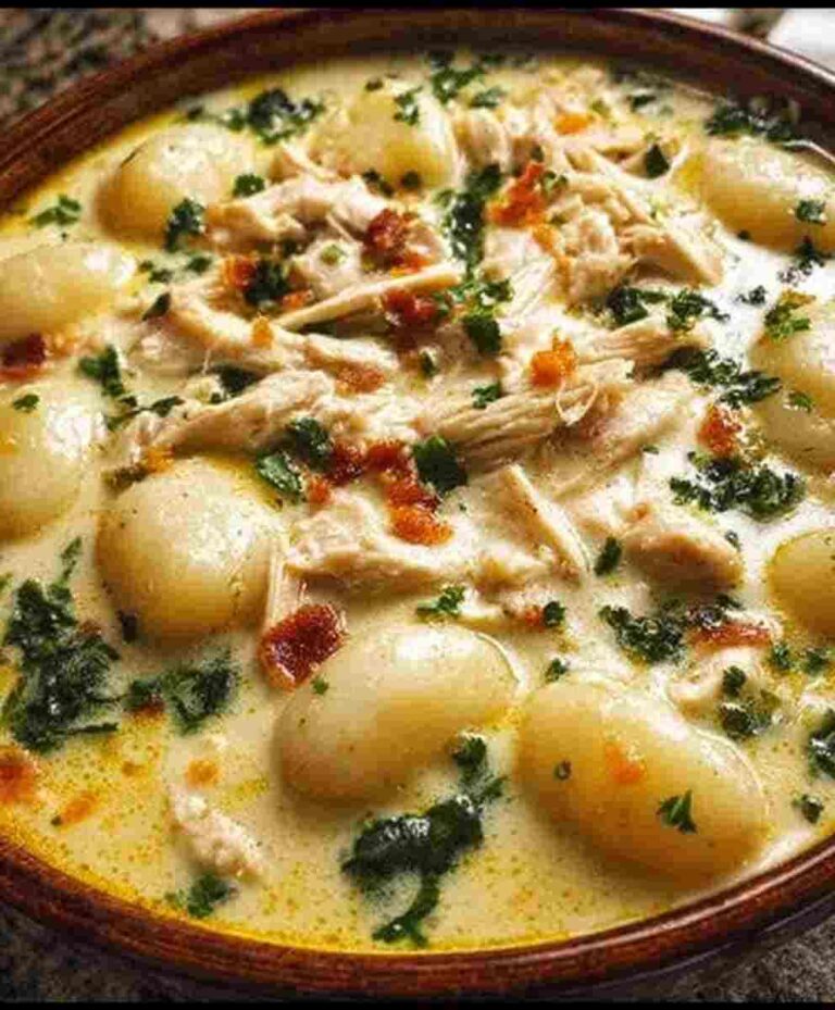 Olive Garden Chicken Gnocchi Soup