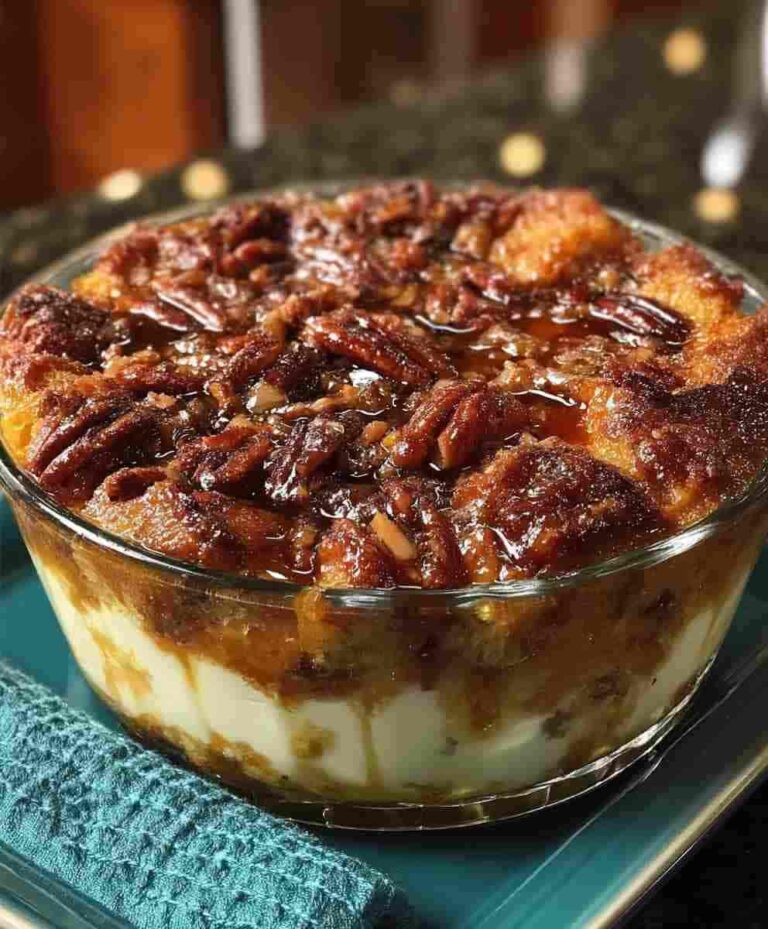 Pecan Pie Bread Pudding