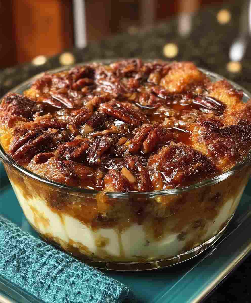 Pecan Pie Bread Pudding