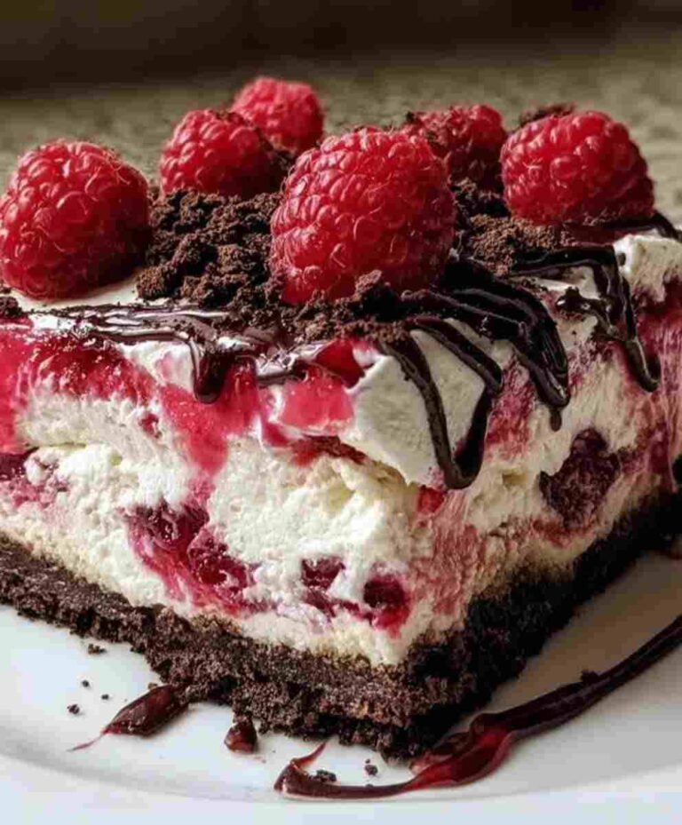 Raspberry Chocolate Lasagna