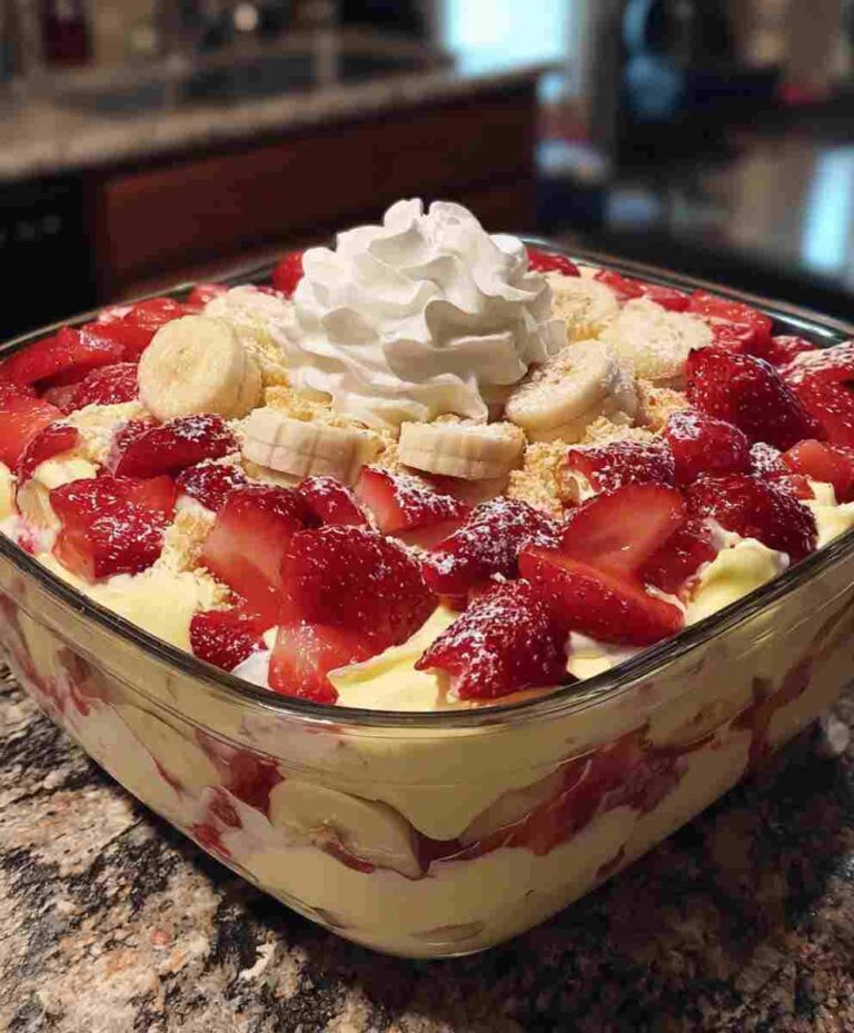 Strawberry Banana Pudding Dream