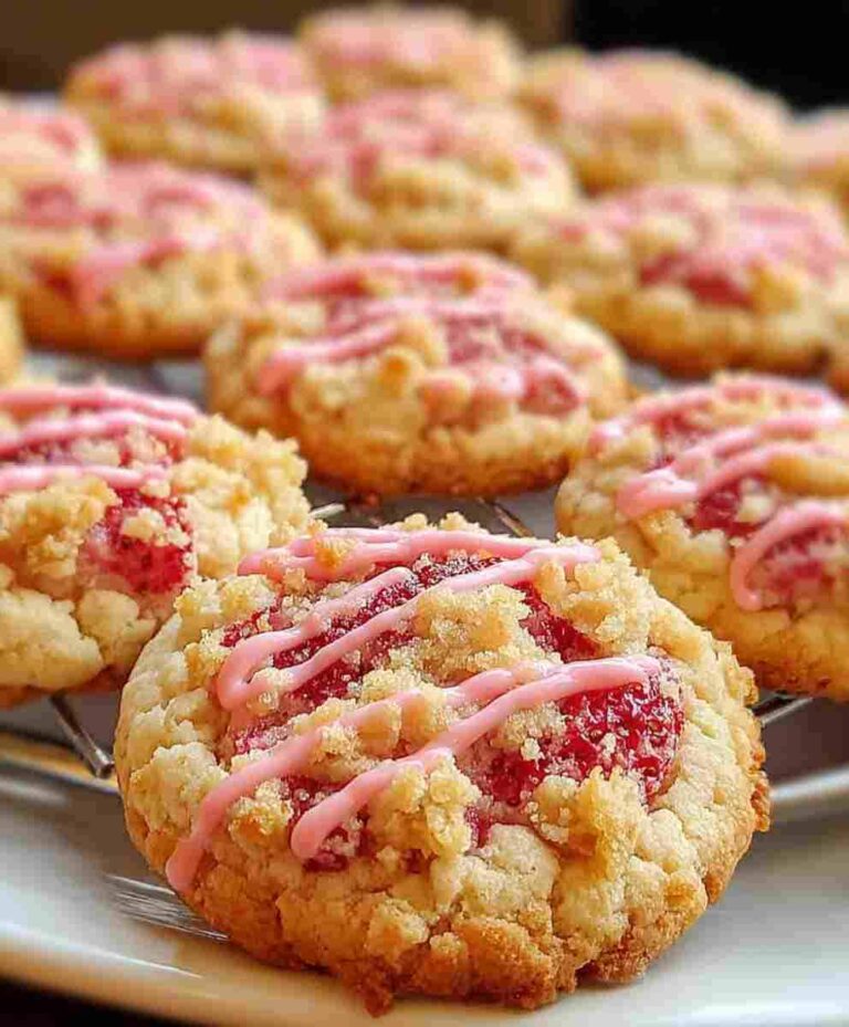 Strawberry Crunch Cookies