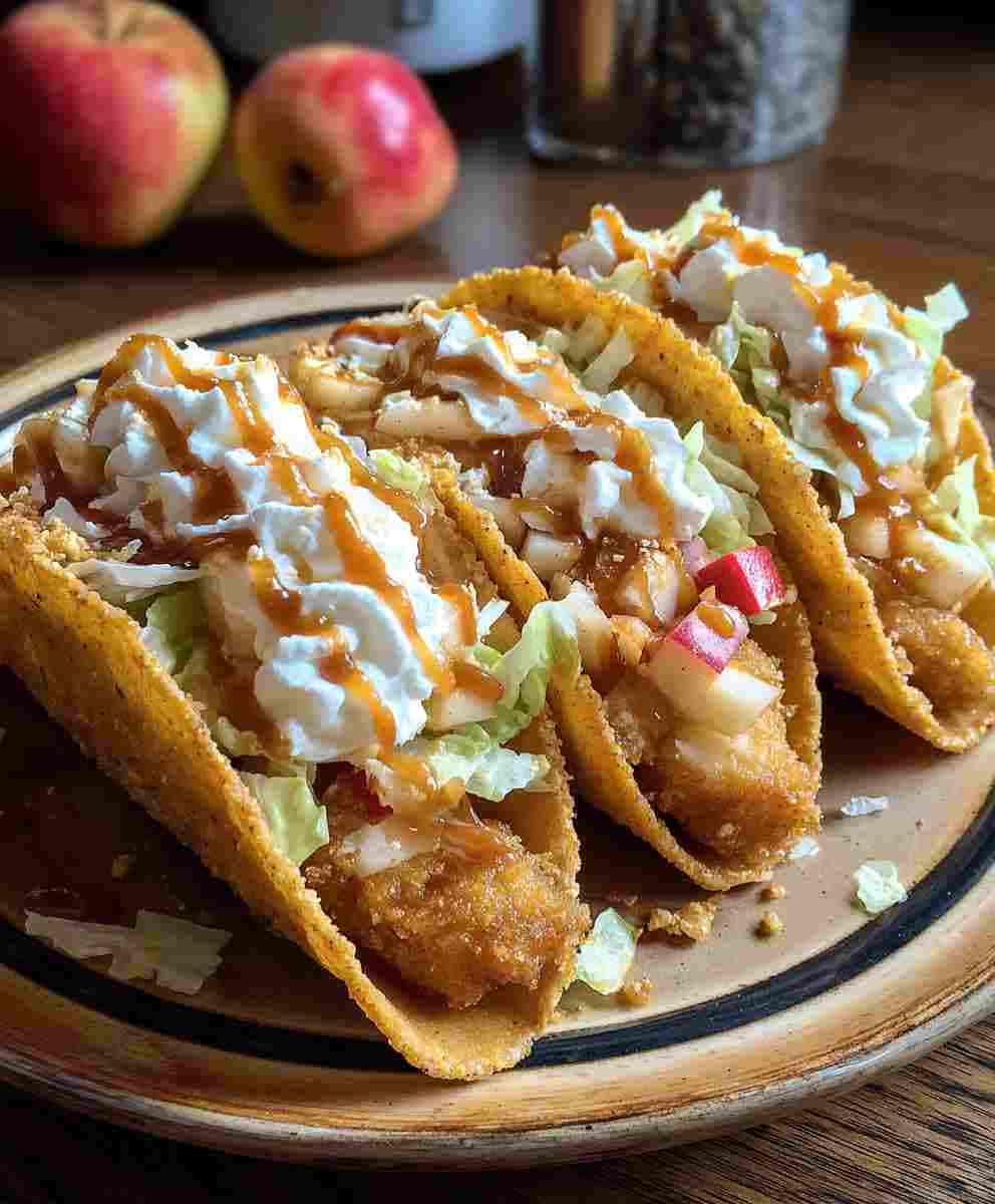 Apple Pie Tacos