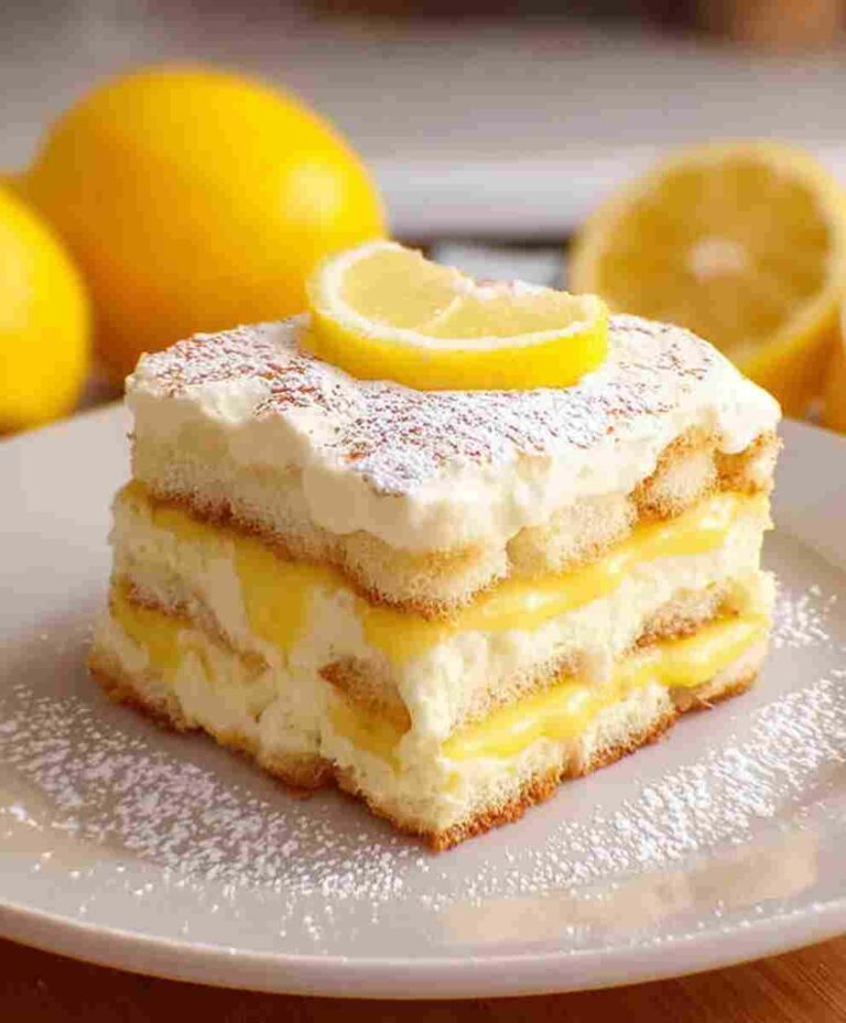 Lemon Tiramisu