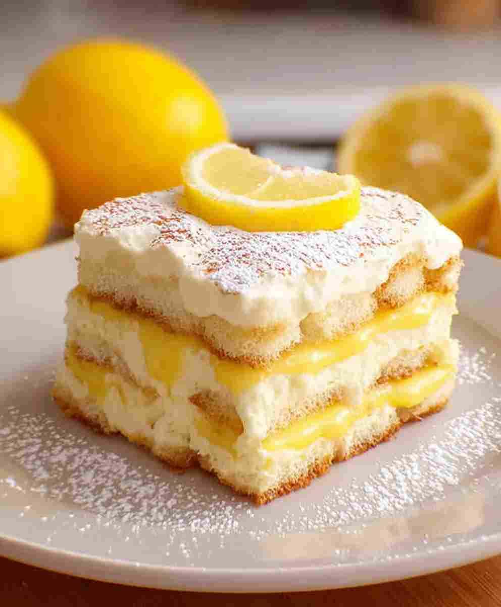 Lemon Tiramisu
