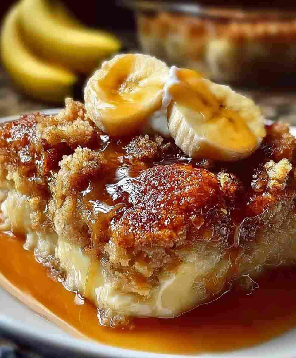 Southern Banana Cobbler