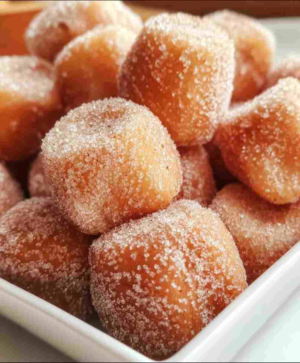 Sweet Air Fryer Churro Bites